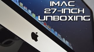 UNBOXING: Apple NEW Redesigned iMac 27-inch [Late 2012]