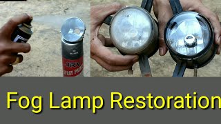 Car Fog light Restoration