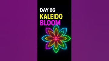 Mesmerizing glowing flower animation in Python| #shorts  #coding #programming #python