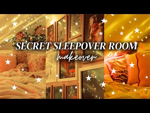 SECRET ROOM TRANSFORMATION! ✨ clean, declutter and redecorate with me :)