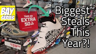 Huge Discounts @ Foot Locker Outlet & New Balance Outlet!!!