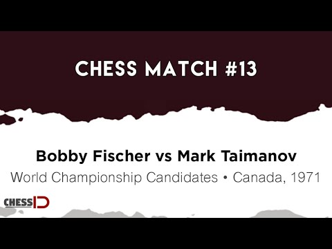 Bobby Fischer VS Fridrik Olafsson 🌎 World Championship 1959