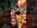 50KG Giant Crab Eating Challenge! 🦀🔥 Can We Finish It All? | Epic Seafood Challenge #shorts #crab