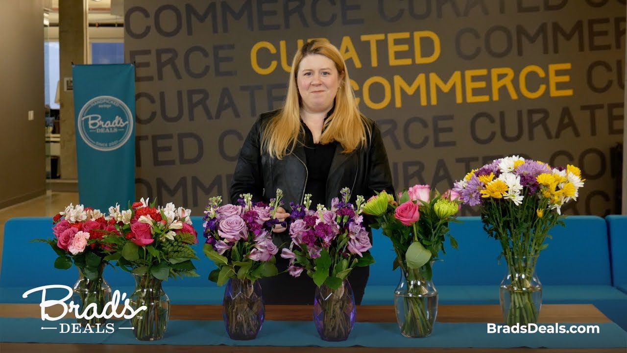 Brad's Deals the difference between shipped flowers and florist