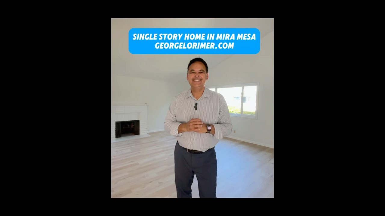 Single story home in Mira Mesa, qualified for Trade-In Program. Buy this and I’ll buy yours!*