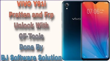VIVO Y91i Pratten and Frp Unlock With CF-Tools Done By BJ Software Solution