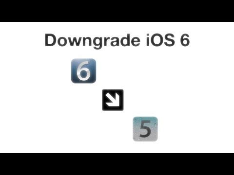 How to downgrade iOS 6 to iOS 5.1.1 (A4 Devices)