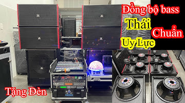Dàn Array BASS TREBLE THÁI MTNS7780  Cực Đỉnh Chất âm Làm  mọi người hài lòng ngay LH: 0932669768