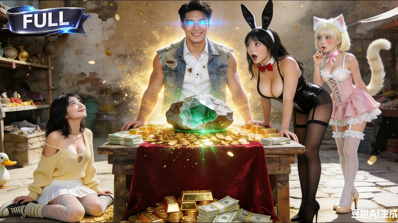 I activated a gem system. While others risk, I profit, from jade to treasures.