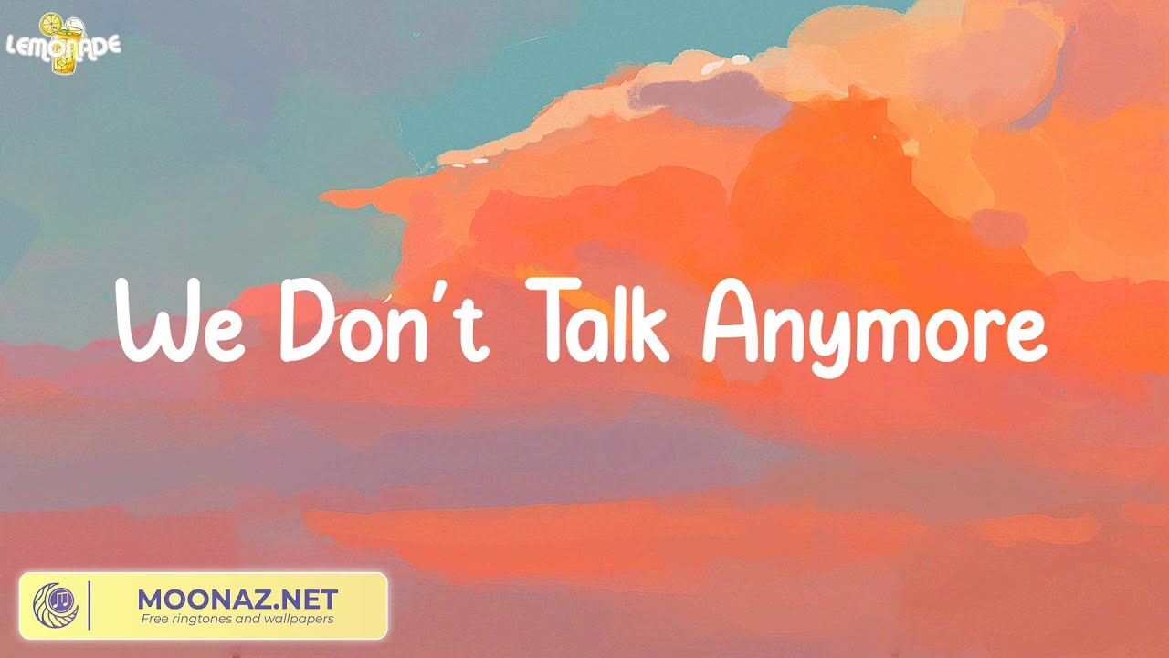 We Don't Talk Anymore (feat. Selena Gomez) - Charlie Puth (Lyrics ...