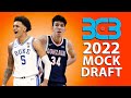 The 2022 BCBuckets NBA Mock Draft