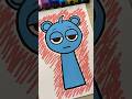 [sprunkiincredibox] Drawing Sky from Sprunki with Posca Markers!🩵✨