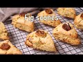 [ENG]생크림 무화과 스콘 만들기 /whipped cream fig scones