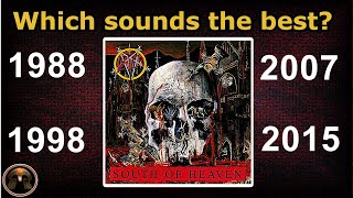 SLAYER (original vs. remasters) South of Heaven スレイヤーのサウス
