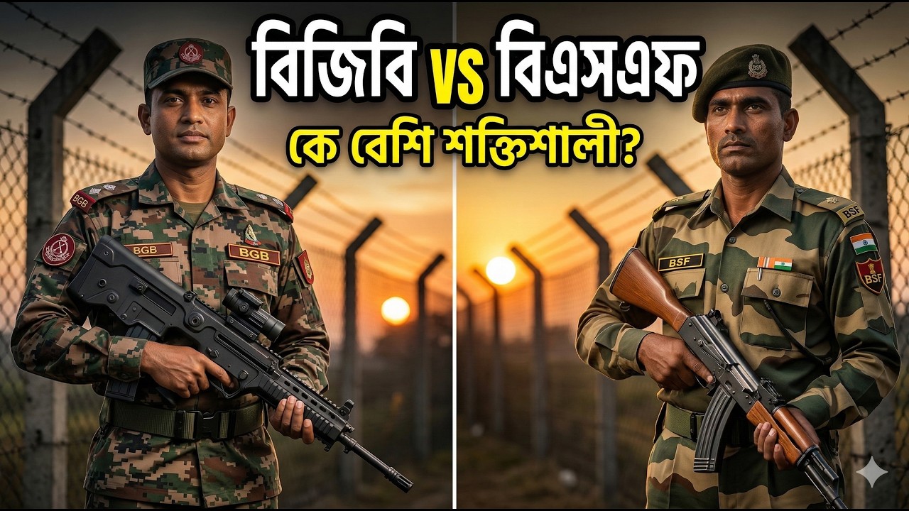 বিজিবি বনাম বিএসএফ: সামরিক শক্তিতে কে এগিয়ে? | BGB vs BSF Power Comparison