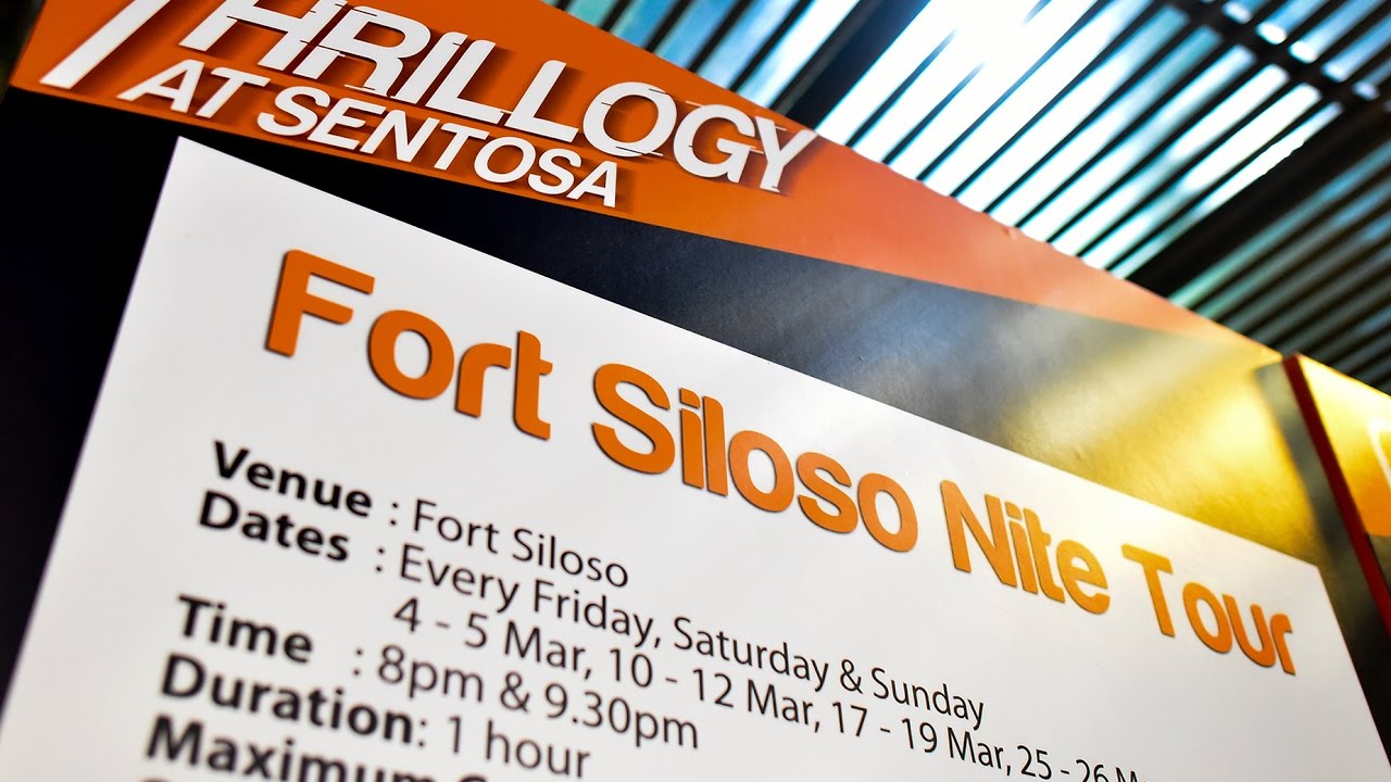 fort siloso night tour