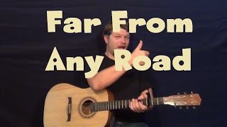 Far From Any Road (HBO True Detective) Easy Guitar Lesson How to Play Tutorial