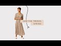 Sew the trends spring  fashion sewing  the fold line