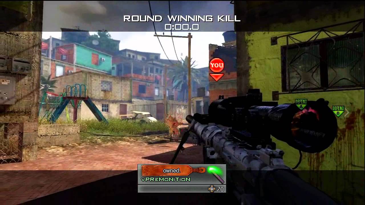 16-2 S&D on Favela + What do you want for my 100th vid? - Wow, this is my 99th upload!! What do you guys want for my 100th?? I'll do just about anything :D Anyway if you enjoyed the gameplay a like would be nice ;D