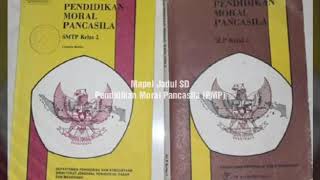 Buku Jadul Pelajaran PMP SD Tahun 80 dan 90an