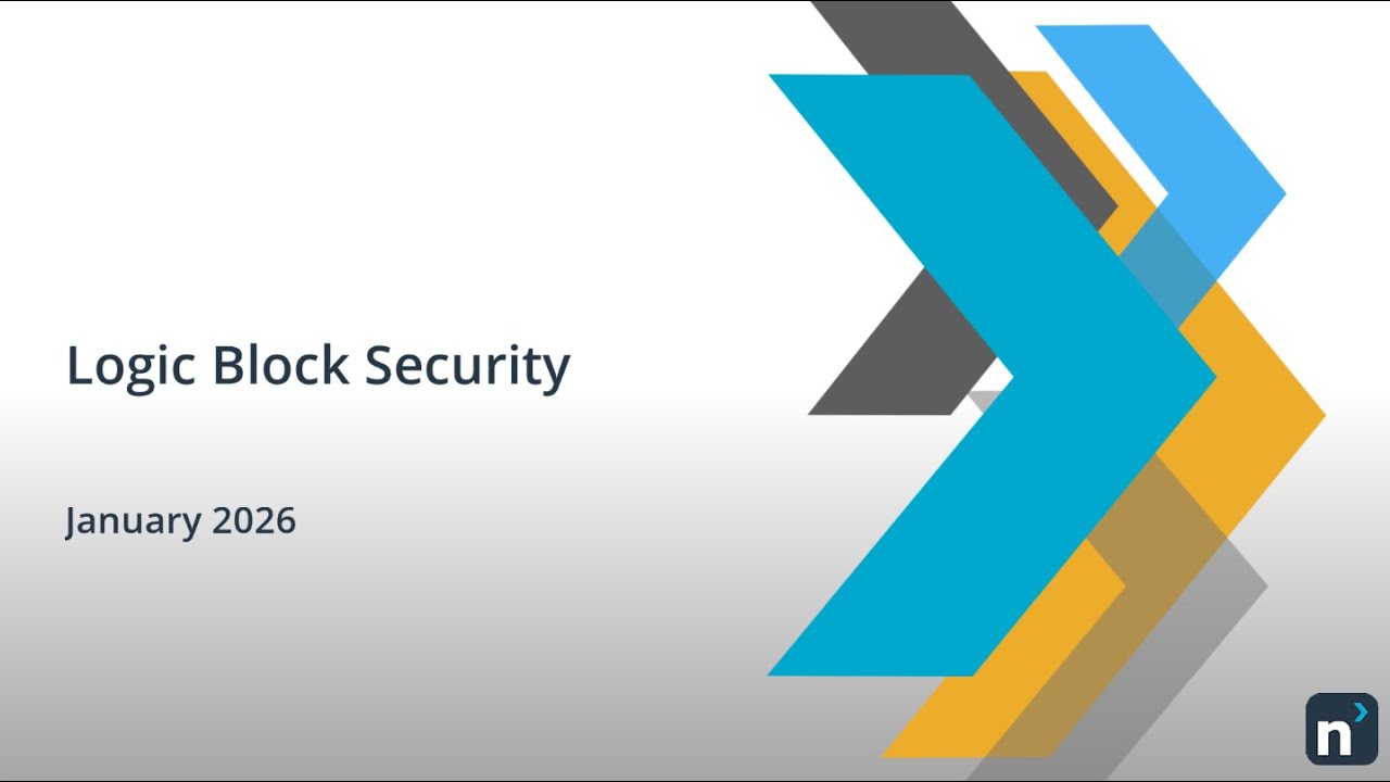 Logic Block Security Settings