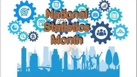 National Statistics Month Jingle Lyric Video