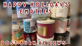 Happy Holidays Post Burns