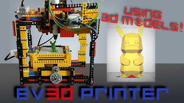LEGO 3D Printer MK3 | Print Out 3D Models With Lego Mindstorms