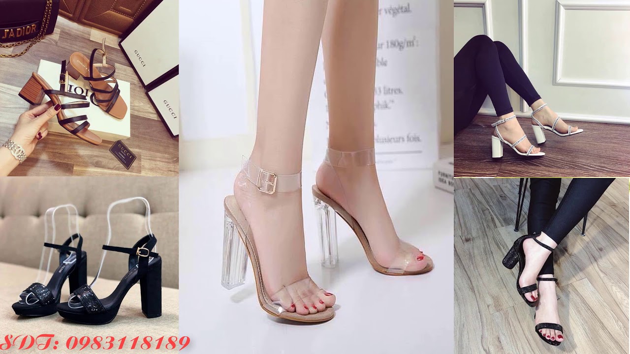 dép cao gót đẹp ở hà nội New Giầy Cao Gót Nữ Đẹp Hà Nội - Nhung Tây Shop