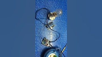 100w bulb blinking system || how to blink bulb using arduino || #shorts ||