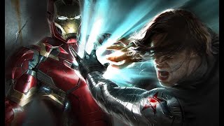 Iron Man vs. Captain America and Bucky Final Battle Part 2 - Captain America: Civil War (2016) 4K