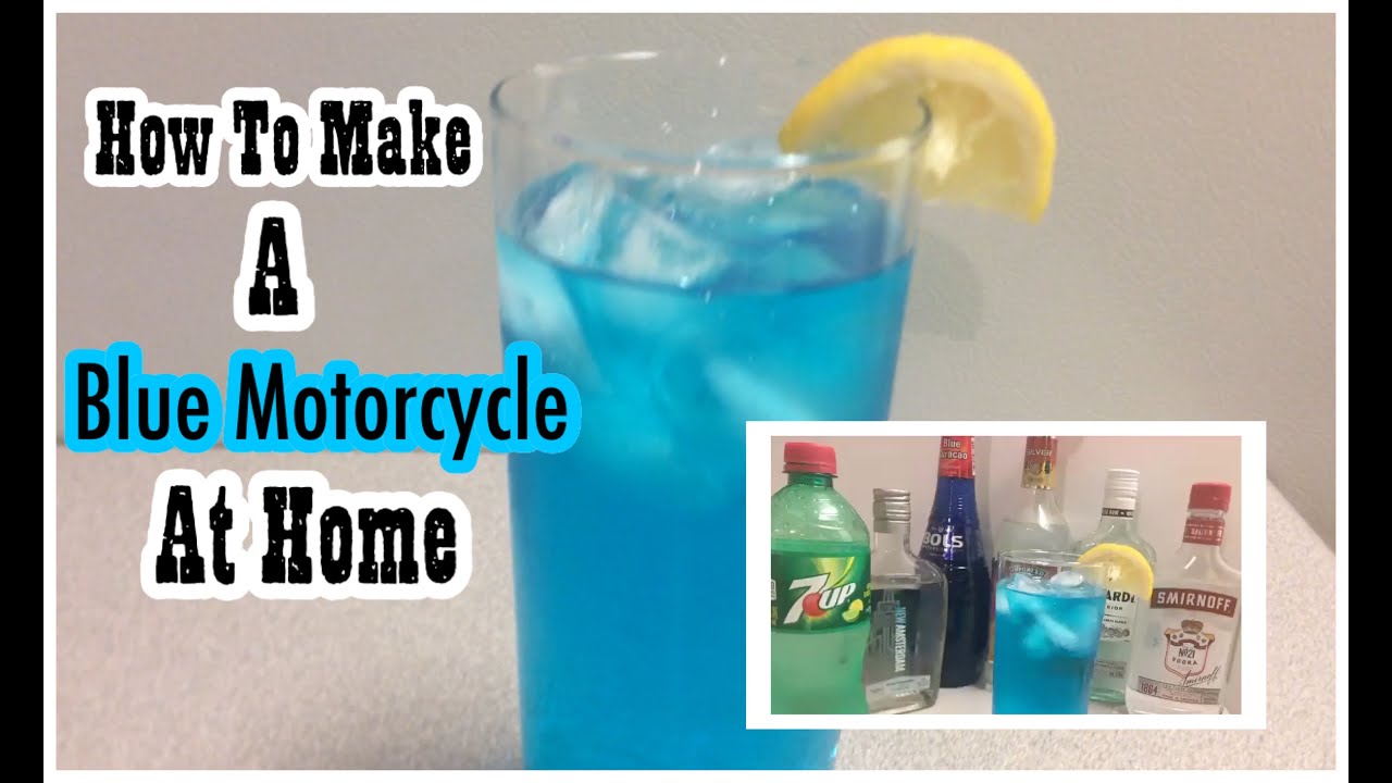 How To Make The Best Blue Motorcycle Drink (At Home)