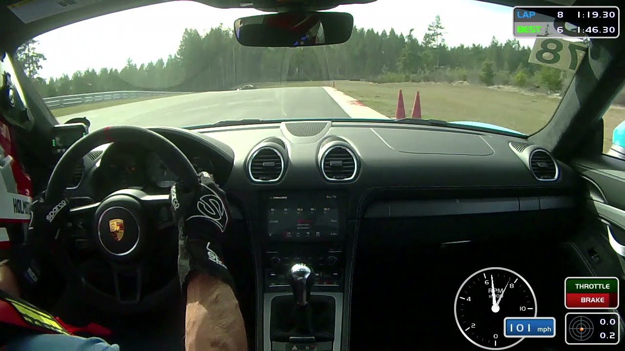 718 GT4 Ridge Motorsports Park 1:44.74