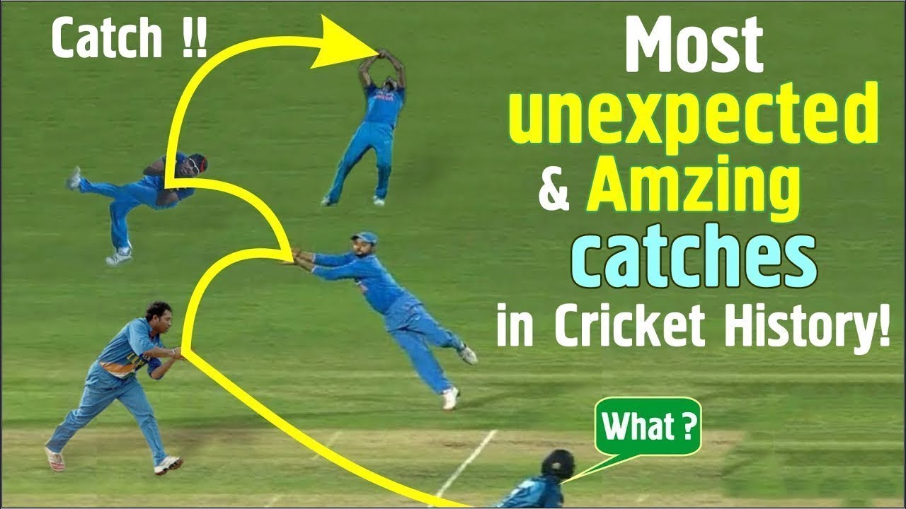 Top 10 Unexpected catches in cricket history Top 10 Best Amazing