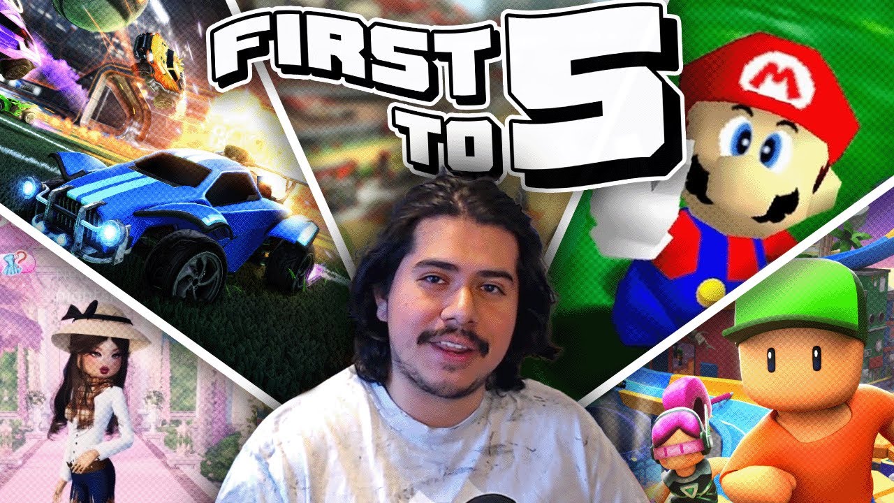 Can I Beat 3 Streamers Before they Beat Me? | FIRST TO FIVE