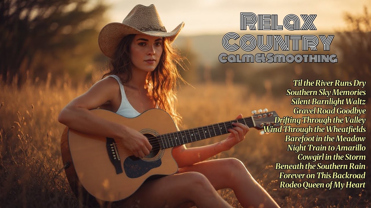 Relaxing Country Road – Guitar & Fiddle Harmony