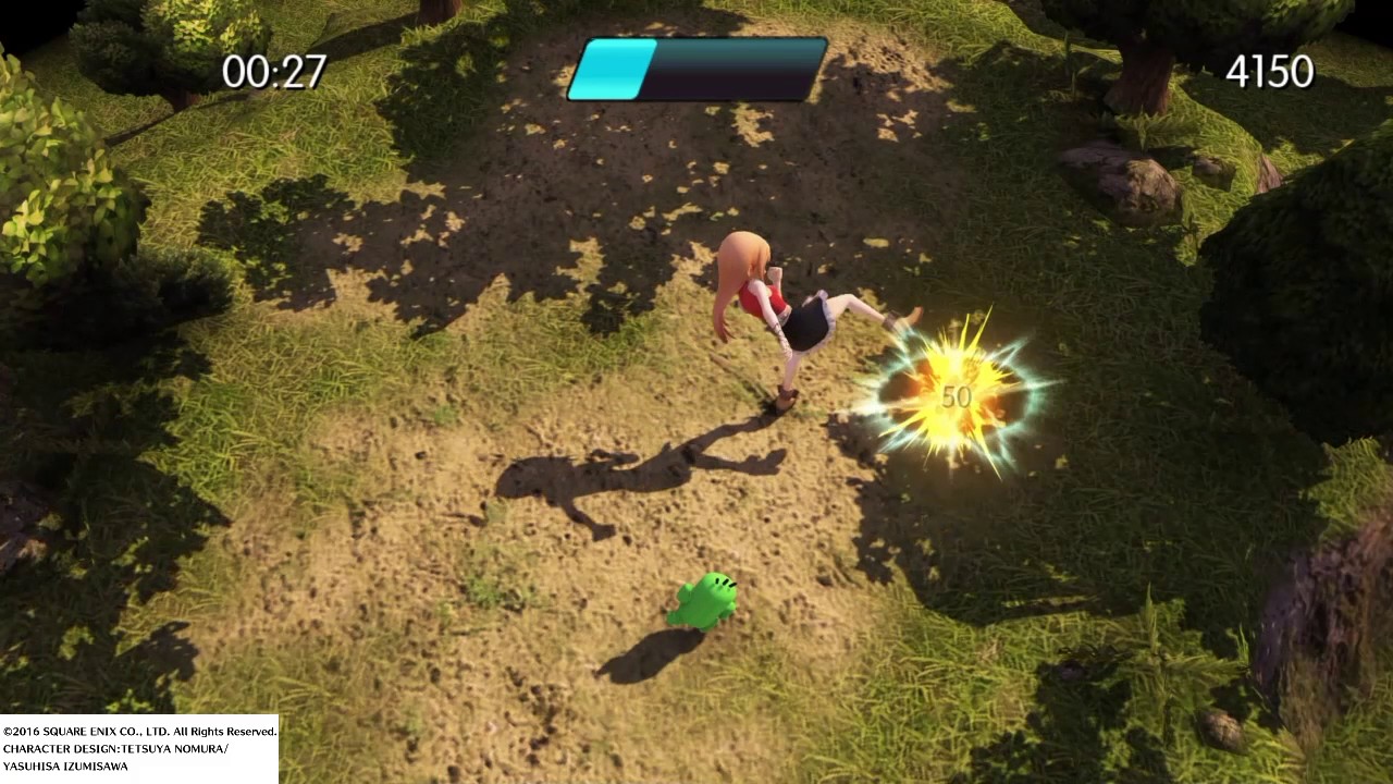 World of Final Fantasy - Zip Zip WHACK! Trophy