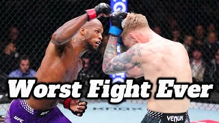 The Ufc Has A Major Stalling Issue