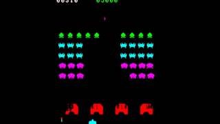 Space Invaders Part II Taito MAME Gameplay video Snapshot -Rom name invadpt2-
