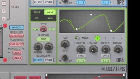 WIGGLE 1.0.3 Update Demo - Wave Type Mix function