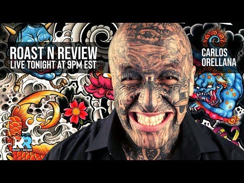 Would You get a Face Tat? We did on the Roast N Review!
