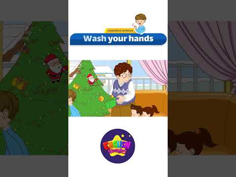 [Imperative sentence] Wash your <strong>hands</strong> - Easy Dialogue - Role <strong>Play</strong> #shorts