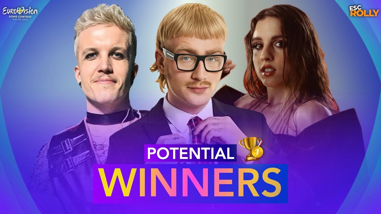 Potential Winners Eurovision 2024 | Potential WINNERS 🏆 (With Comments) - YouTube