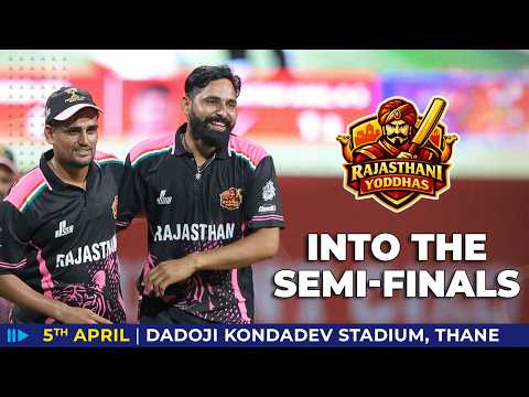 Rajasthani Yoddhas vs Poorvanchal Panthers Highlights | Match 4 | Rajasthan Into Semi Final