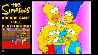 The Simpsons Arcade Full Game (no commentary)