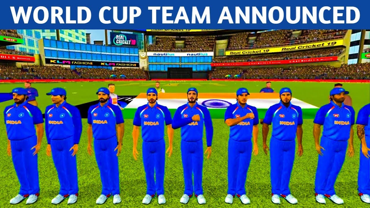 TEAM INDIA SQUAD ANNOUNCED | RC 19 Release Update