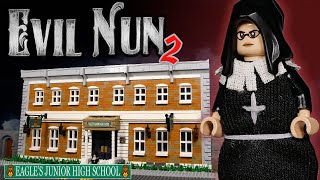 Lego Самоделка Evil Nun 2 - Школа Орла / Lego Moc - Eagle's Junior High School