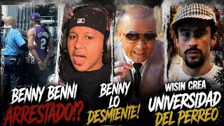 BENNY BENNI ARRESTED!? BENNY DENIES IT! WISIN CREATES PERREO UNIVERSITY