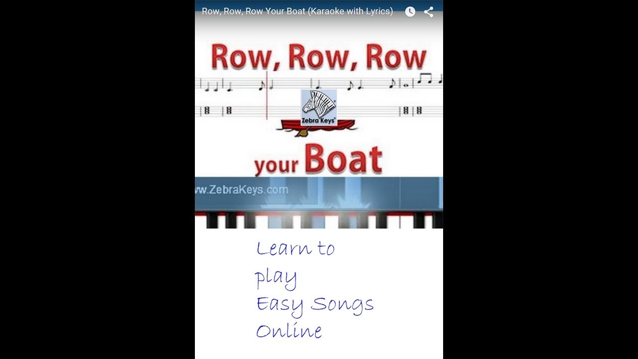 row your boat easy piano row row row your boat easy piano songs for beginners row your boat easy piano row row row your boat easy piano songs for beginners