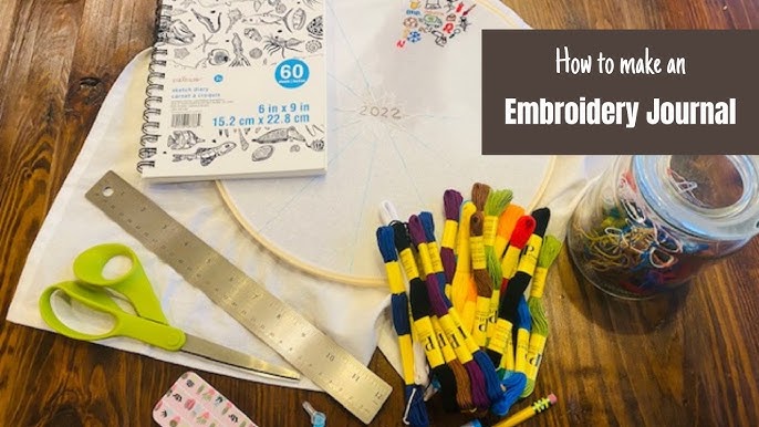 Embroidery Journal Unboxing! and #tinyhandsmas 